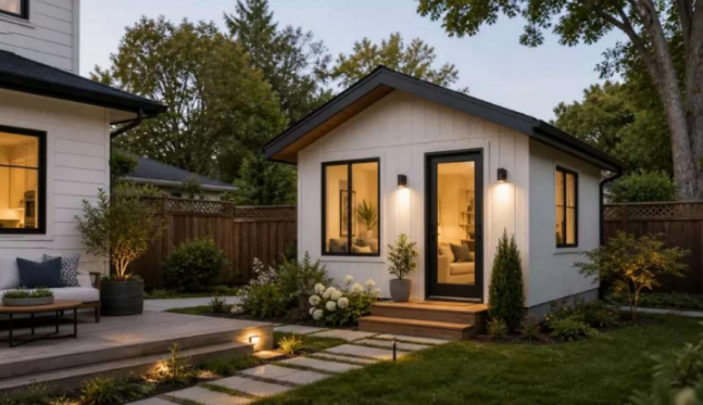 New ADU construction in San Diego County