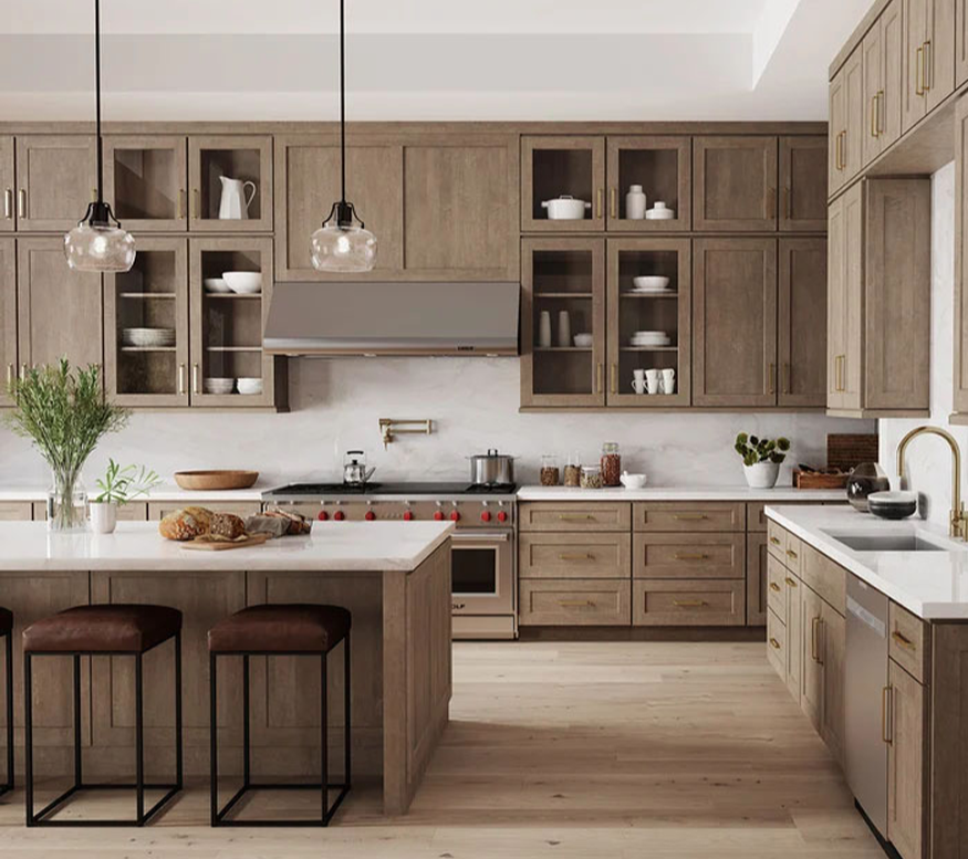 Custom island kitchen remodel San Diego – Allcare Design/Build