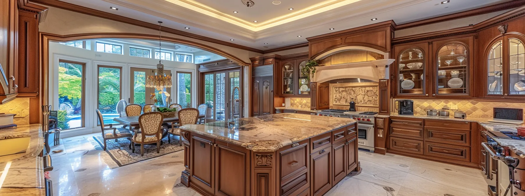 After: Modern kitchen remodel by Allcare Design/Build