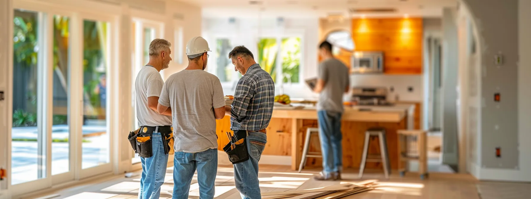 Before: Dark cramped kitchen in San Diego home